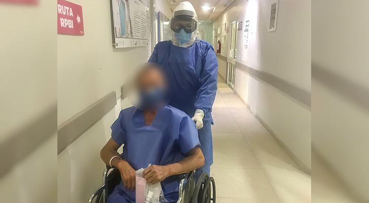 Diabetic patient wins COVID-19 at Apatzingán General Hospital