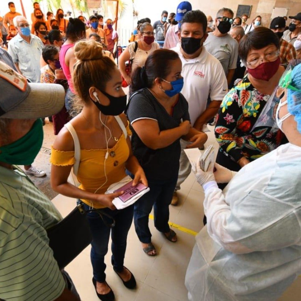 Drug viacrucis live in the middle of the Covid-19 pandemic in Mazatlan