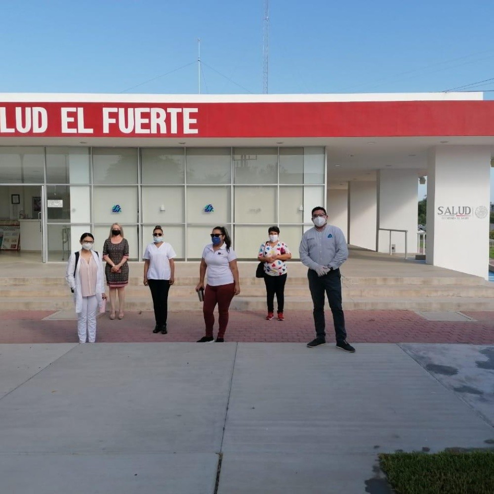 Intense campaign of sanitization in the medical units of El Fuerte