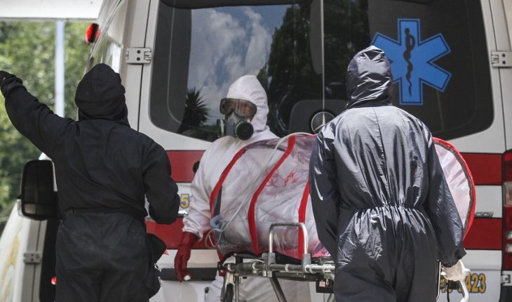 translated from Spanish: Mexico adds 36 thousand 906 deaths by COVID and 317 thousand cases