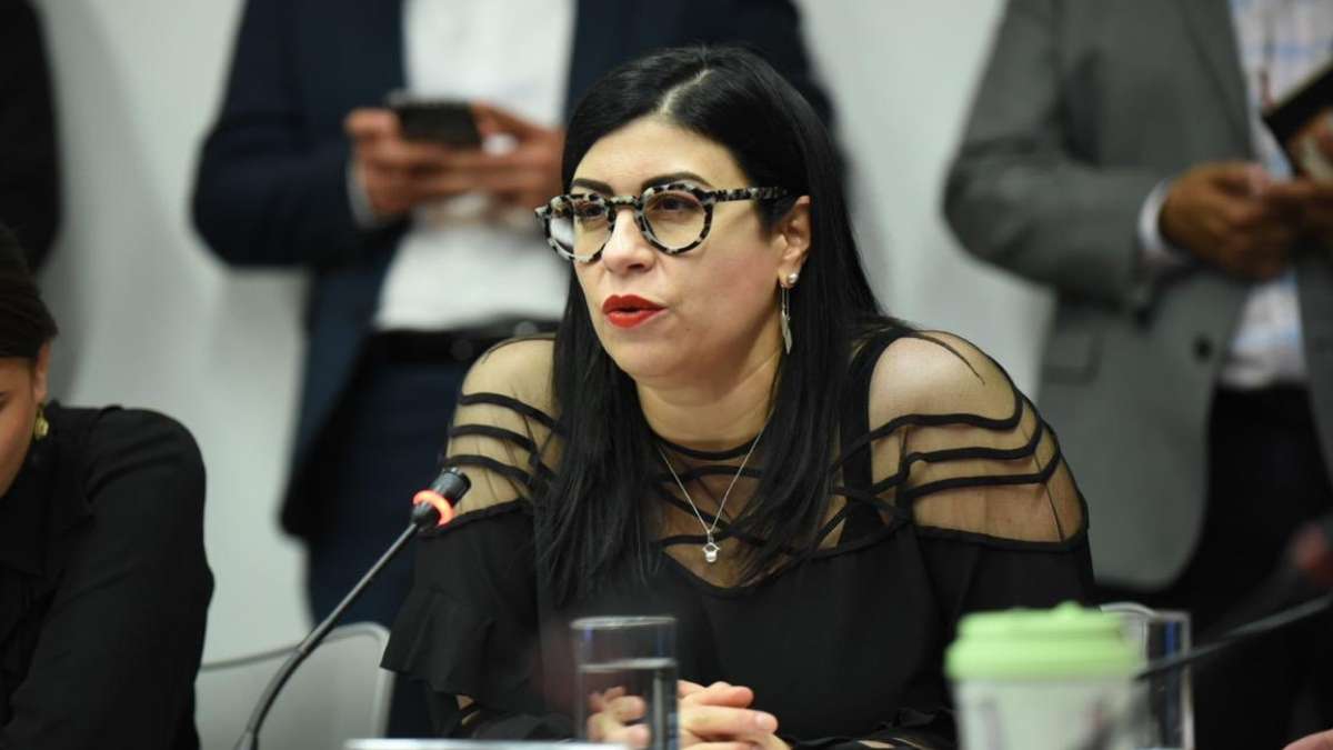 PRI Senator Vanessa Rubio asked for leave of the country