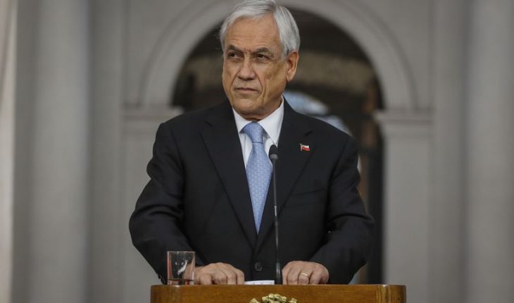 translated from Spanish: President Piñera signed bill improving employment protection law and cessation insurance