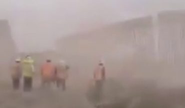 translated from Spanish: Storm ‘Hanna’ breaks down a border wall between Texas and Tamaulipas (Video)