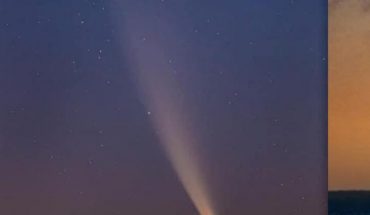 translated from Spanish: The best photos of the Neowise comet as it passed through Mexico