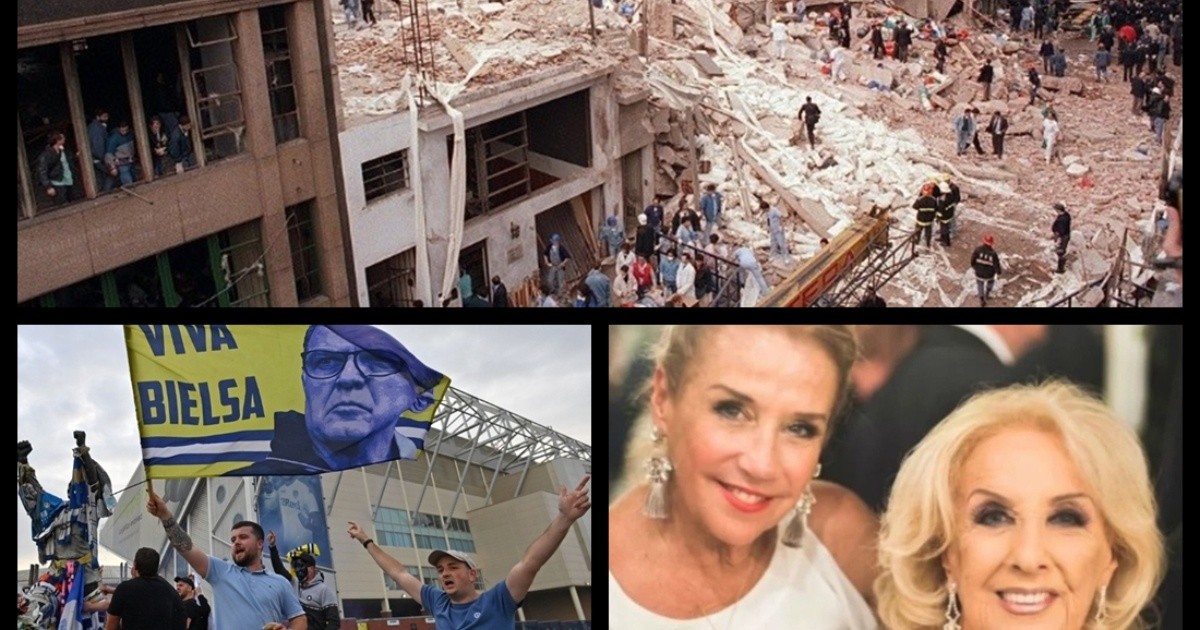 The first-person AMIA attack, special controls for friend's day, the health of Mirtha Legrand, ascent and title of the Leeds de Bielsa and more...
