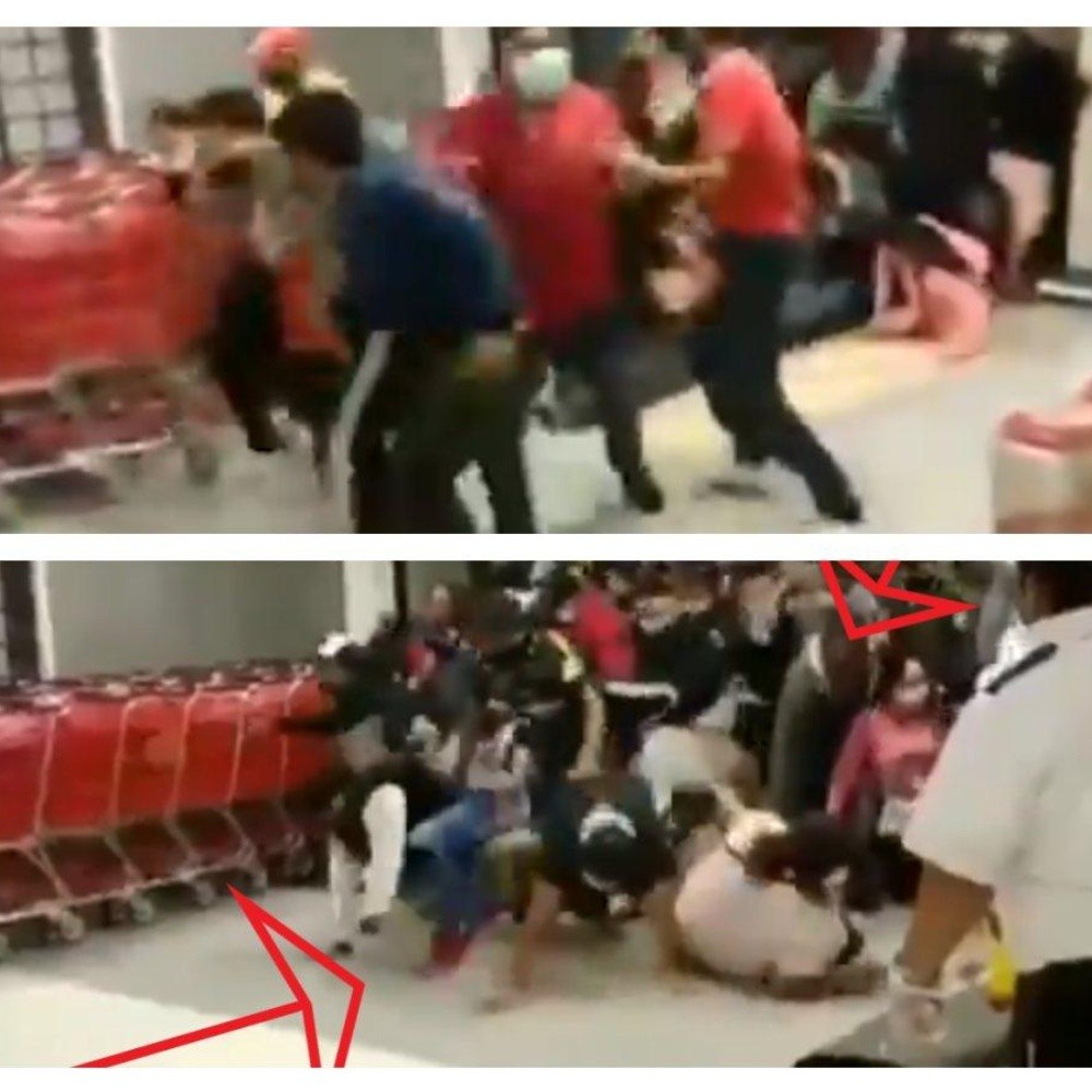 Women are trampled on during Supermarket Stampede in Chilpancingo, Guerrero