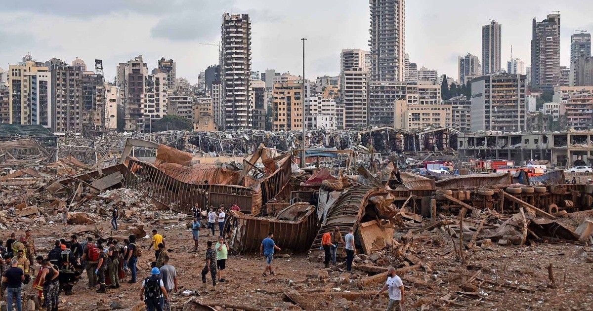 Al menos 60 personas están desaparecidas tras las explosiones de Beirut