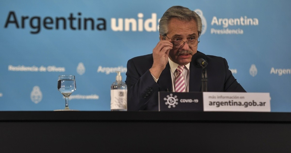 Alberto Fernández: "No quiero seguir dándole pie a los que profesan el odio"