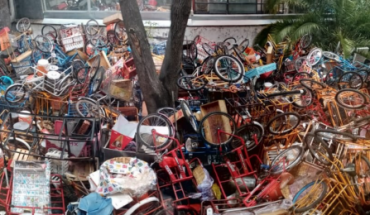 Alcaldía decomisa 140 triciclos en Polanco; anuncia que serán destruidos
