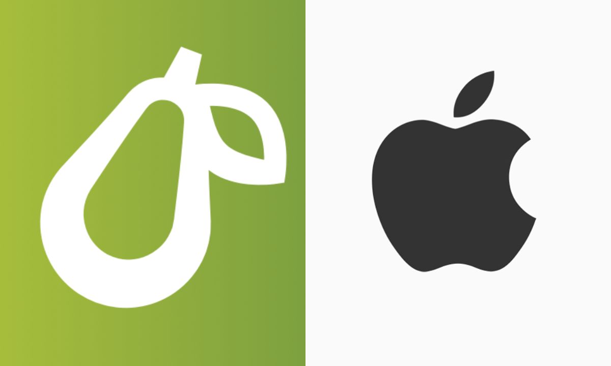 Apple mete demanda a marca con logo de pera por ser “parecidos”