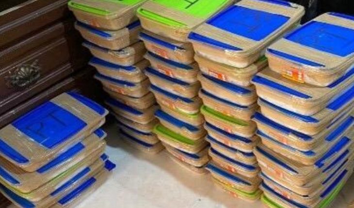 Autoridades aseguran en domicilio de Culiacán, más de 300 kilos de metanfetamina