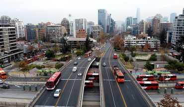 Informan cambios en la operación del sistema de transporte público de Santiago