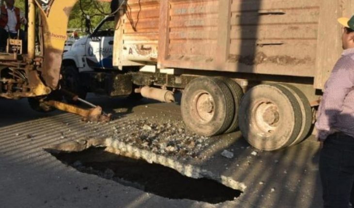 JAPAMA cierra vialidad tras detectar socavón en el colector Degollado