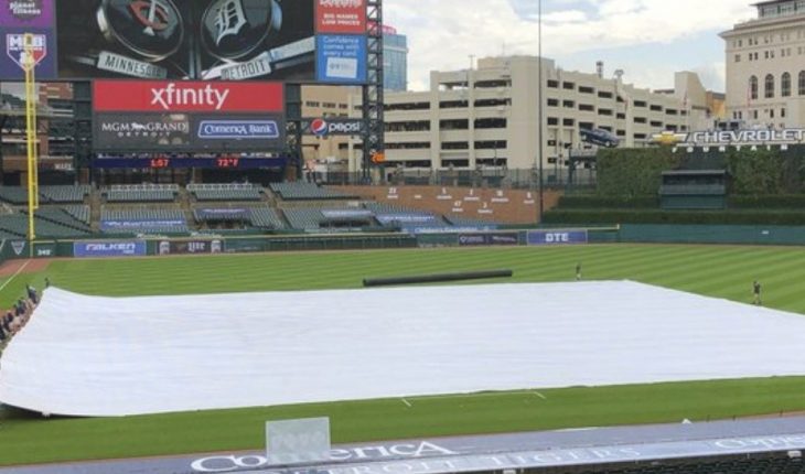 MLB: Juego doble entre Tigres y Mellizos es pospuesto por lluvia