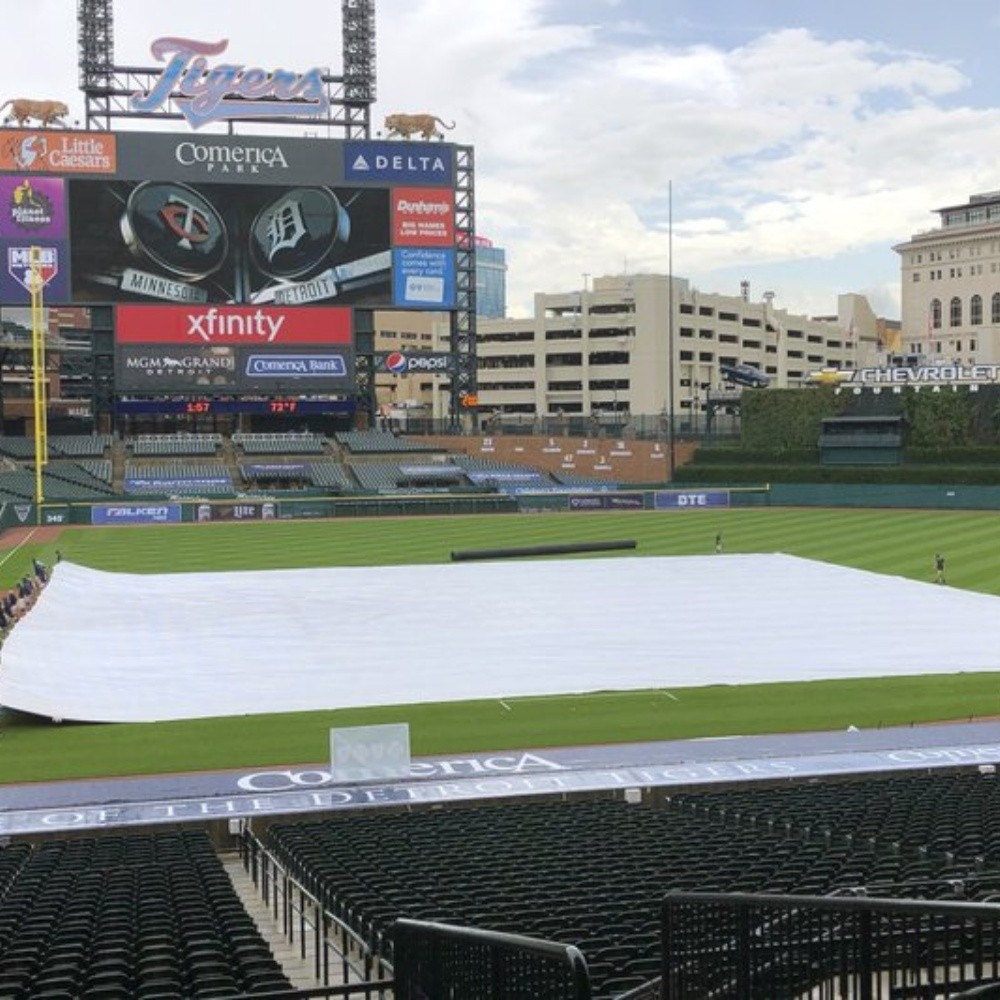 MLB: Juego doble entre Tigres y Mellizos es pospuesto por lluvia