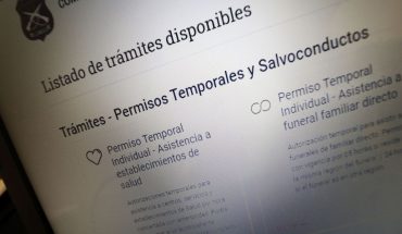 Paris por personas con Covid-19 que solicitaron permisos en Comisaría Virtual: “La gente engañaba a la autoridad”