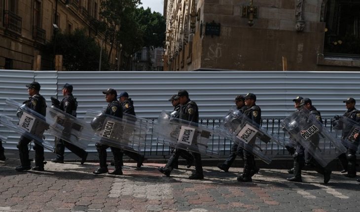 Policías tendrán número de identificación visible durante marchas en CDMX