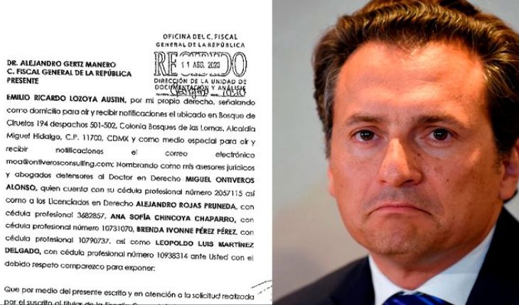 translated from Spanish: Prosecutor’s Office of the Republic “misplaced” documentation incriminating Emilio Lozoya Austin