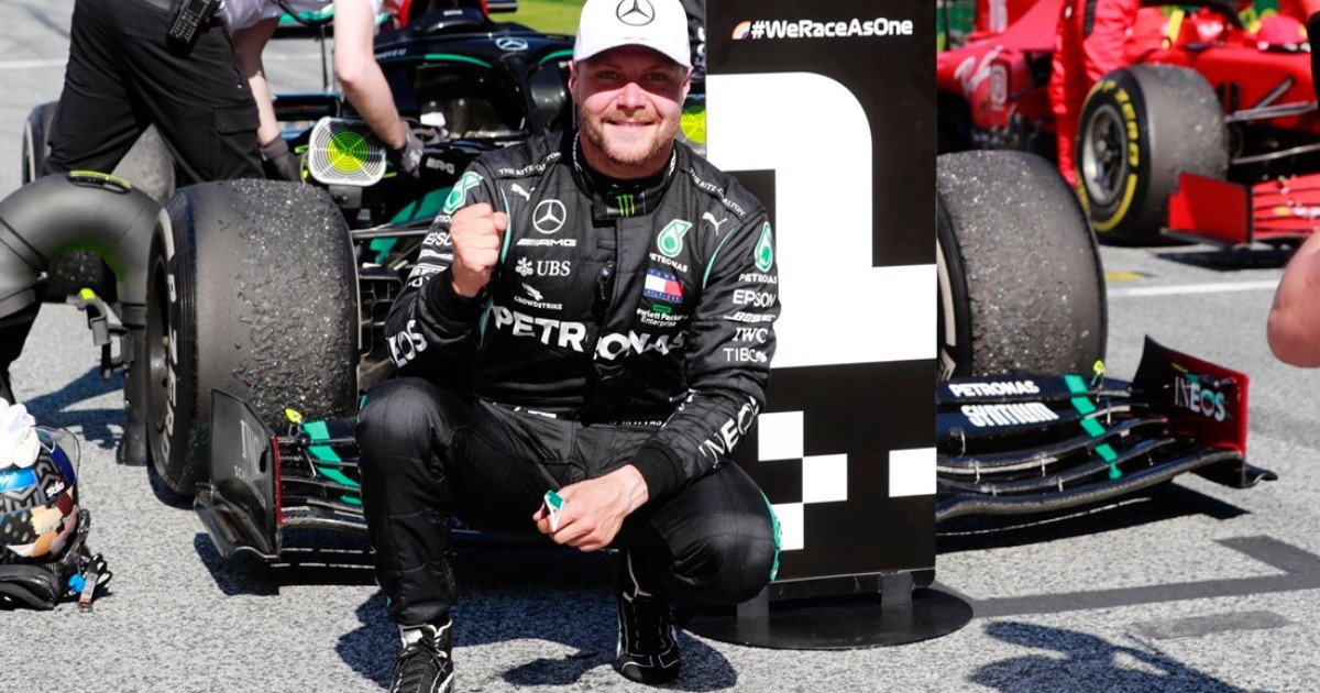 Se ocupa el asiento más deseado de Formula 1: Valtteri Bottas renovó con Mercedes