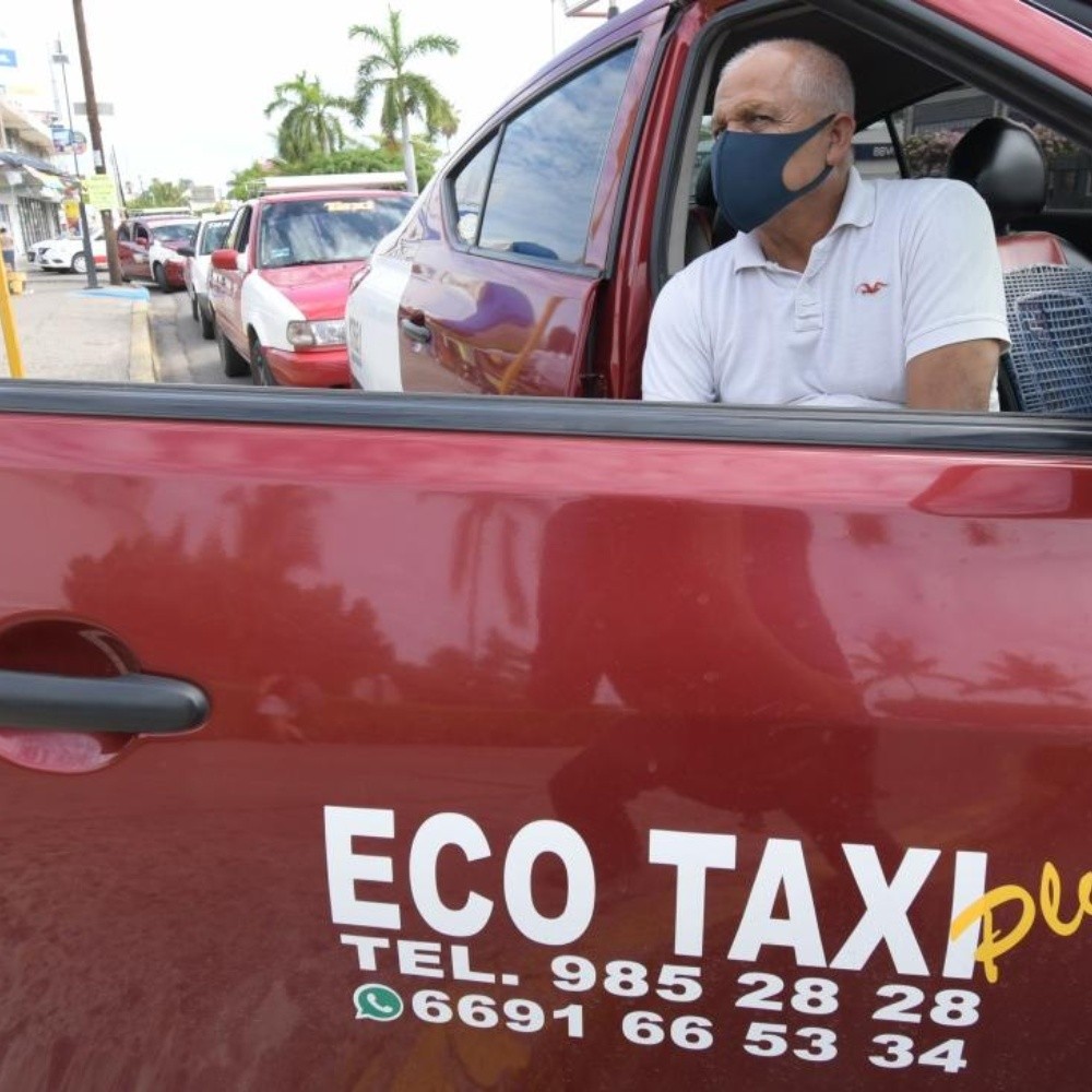 Taxistas reportan poco pasaje en Mazatlán