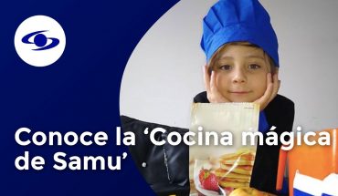 Video: Conoce la ‘Cocina mágica de Samu’, un niño con Asperger que sueña con ser chef