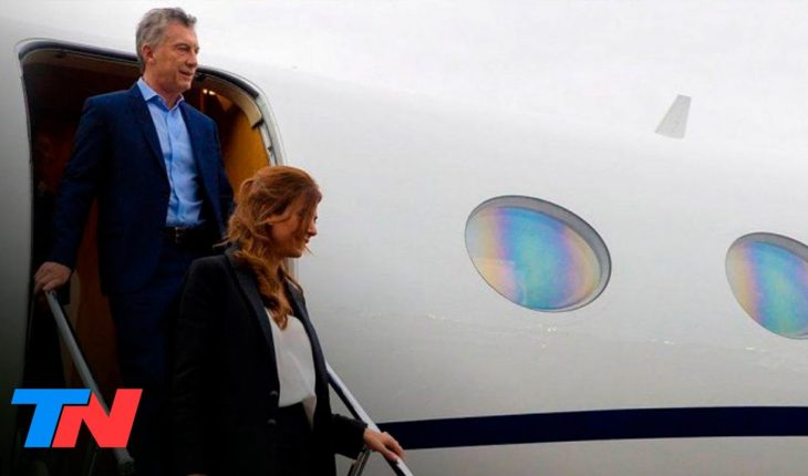 Video: El expresidente Mauricio Macri viajó a Francia junto a su familia