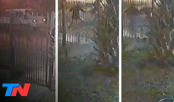 Video: Es enfermera, volvía de trabajar y la asaltaron en Glew: revoleó la cartera al jardín de un vecino