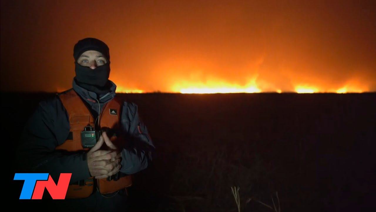 Fuego cruzado | TN en el corazón de los incendios en las islas del río Paraná: imágenes impactantes