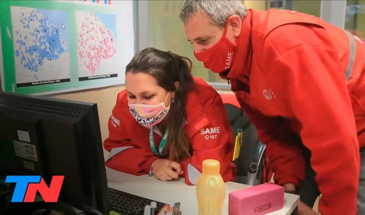 Video: Son médicos del SAME y se aislaron dos meses para cuidar a sus hijos
