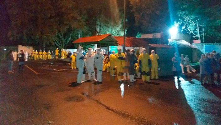 49 empleados intoxicados en fuga de amoniaco en procesadora de aguacate en Uruapan