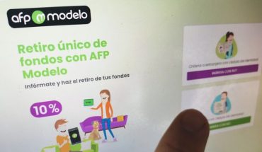 translated from Spanish: AFP Model enabled website for foreigners with problems to withdraw their 10%