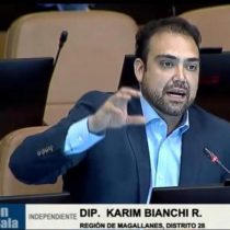 Deputy Karim Bianchi (IND) presents project that allows a second withdrawal of funds from the AFPs