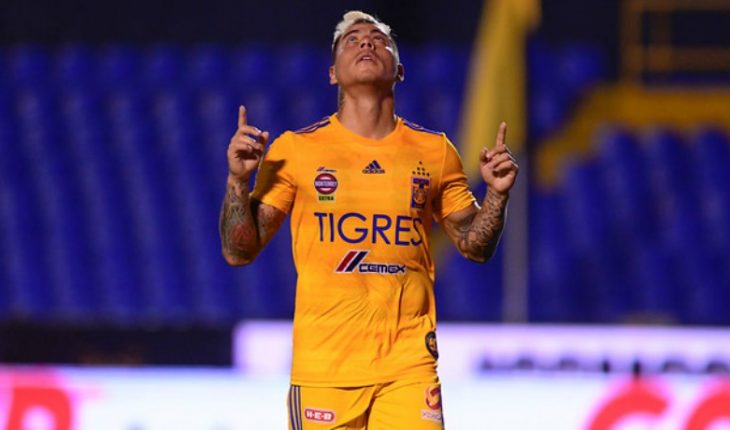 translated from Spanish: Eduardo Vargas scored in Tigres UANL’s win over Puebla FC
