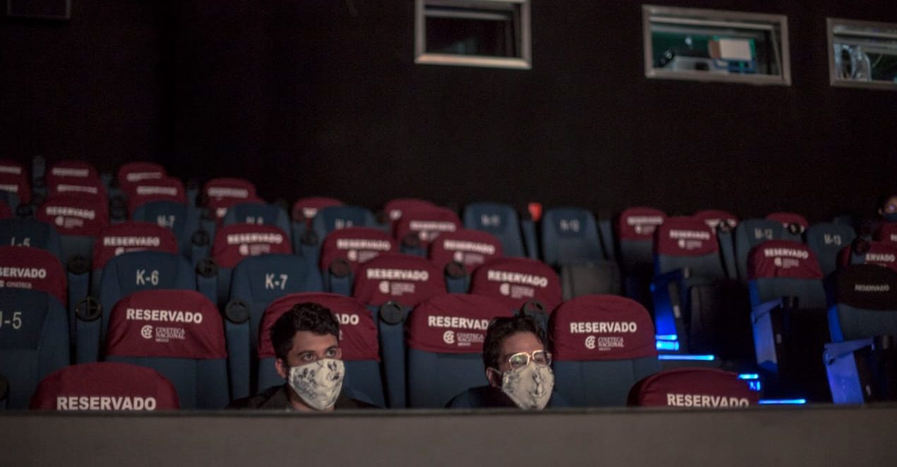 Empty seats and healthy distance, so was the reopening of CDMX cinemas