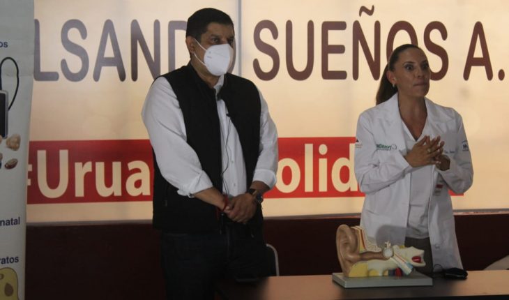 translated from Spanish: Hearing Campaign in Uruapan with free consultations, a success: Ignacio Campos