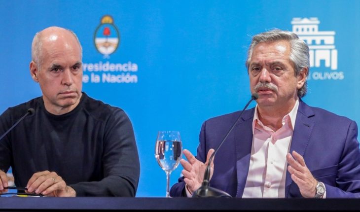 translated from Spanish: Individual sports and shops: axes of the Fernández – Larreta meeting