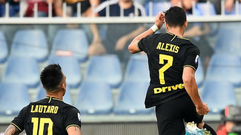 It's official: Alexis lowered his salary and stayed at Inter for three seasons