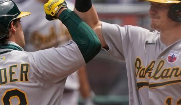 translated from Spanish: MLB: Oakland crushes San Francisco Giants to extend streak