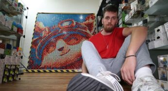 translated from Spanish: Meet Christian Goñi, the speedcuber and cube muralist Rubik’s