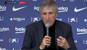 translated from Spanish: Quique Setién: “We are very concerned about Bayern. It’s a very complete team”