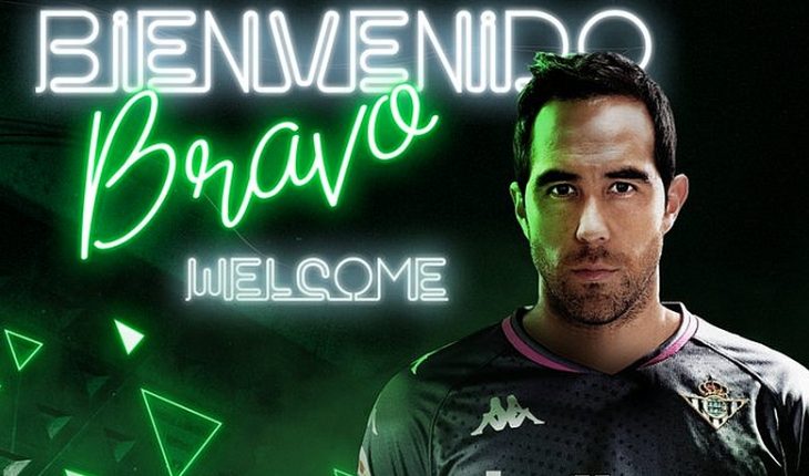 translated from Spanish: “See you very soon” Claudio Bravo responds to Real Betis after officialization of his transfer
