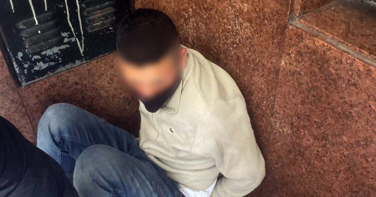 They arrested a thief after stealing from Recoleta and wearing an electronic anklet