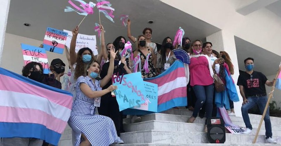 Comunidad Trans protesta en Sonora para aprobar identidad de género