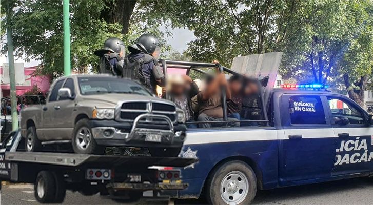 Desalojan a comuneros que mantenían tomada la presidencia de Uruapan; hay 22 aprehendidos