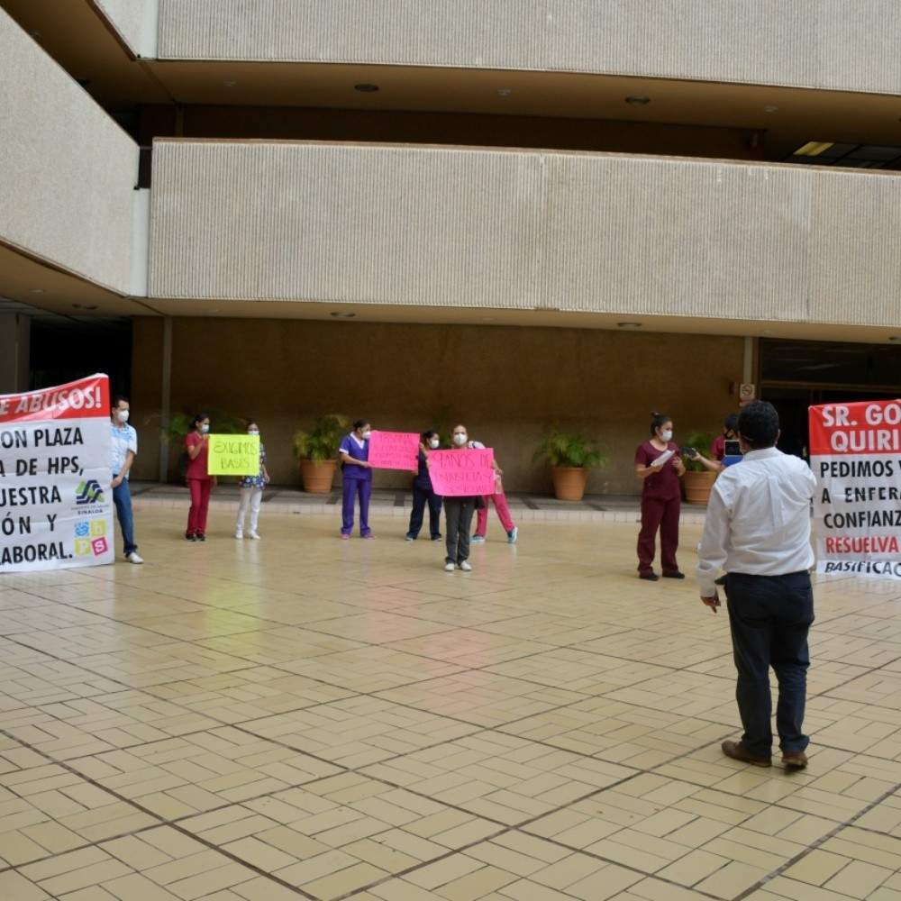 Enfermeras del Pediátrico de Sinaloa exigen basificación