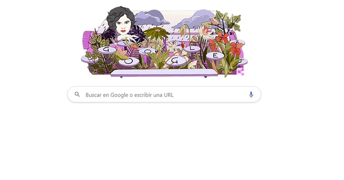Google dedica su Doodle a la poeta Mascha Kaléko