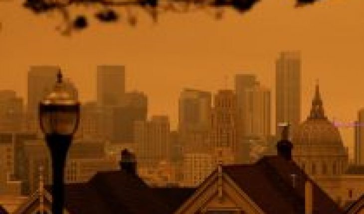 Incendios en California: el humo y la niebla cubren San Francisco de un cielo naranja apocalíptico