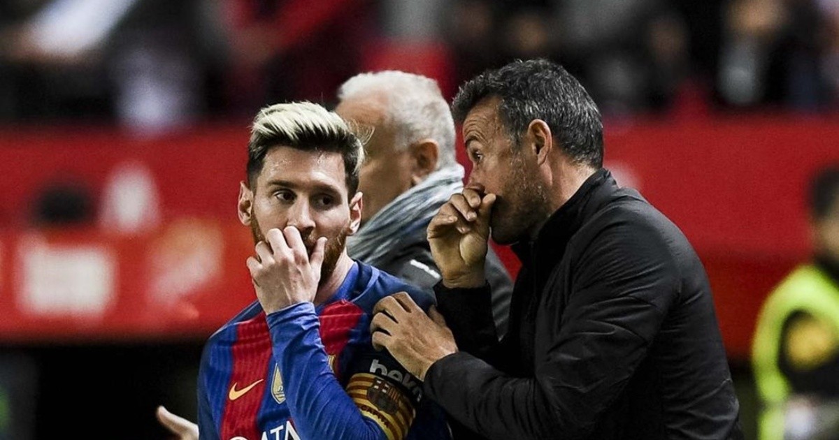 Luis Enrique sobre Messi: "Los clubes están por encima de las personas"
