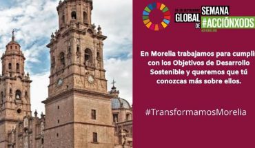 Morelia participará en la Semana Global de Acción por ODS