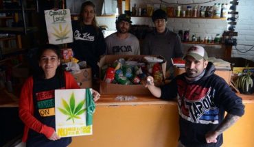Neuquén: un comedor intercambia semillas de marihuana por comida